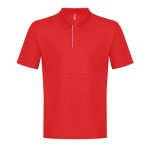 Polo técnico masculino, poliéster reciclado 180 g/m2 THC DYNAMIC cor vermelho