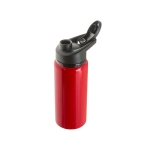 Garrafa desportiva de alumínio reciclado com fecho ”flip top” 660ml cor vermelho quarta vista