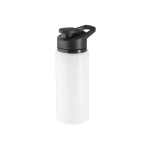 Garrafa desportiva de alumínio reciclado com fecho ”flip top” 660ml cor branco