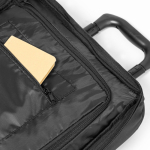 Trolley de rPET 600D com base rígida e compartimento duplo quinta vista