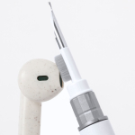 Caneta com ponteira e kit de limpeza de auriculares, tinta azul oitava vista