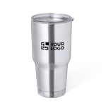 Copo de aço inoxidável de parede dupla com dosador 800ml vista principal