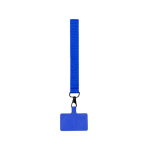 Pulseira de poliéster para colocar entre a capa e o smartphone cor azul
