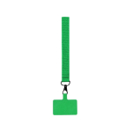 Pulseira de poliéster para colocar entre a capa e o smartphone cor verde