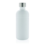 Garrafa de aço inoxidável reciclado com sistema antifugas 800ml cor branco segunda vista