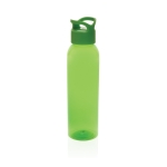 Garrafa de RPET ideal para o ginásio com tampa de rosca 650ml cor verde