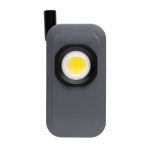 Luz de trabalho de plástico reciclado com luz LED extensível cor cinzento