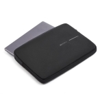 Bolsa para PC com tecido RPET 1200D repelente à água 16'' cor preto sexta vista