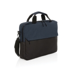 Bolsa de RPET para PC com múltiplos bolsos interiores 15,6'' cor azul