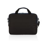 Bolsa de RPET para PC com múltiplos bolsos interiores 15,6'' cor azul terceira vista