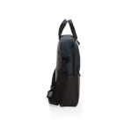 Bolsa de RPET para PC com múltiplos bolsos interiores 15,6'' cor azul quarta vista