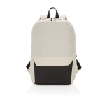 Mochila de viagem de RPET disponível em várias cores 15,6'' cor branco-sujo segunda vista