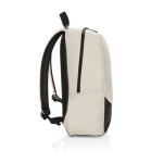 Mochila de viagem de RPET disponível em várias cores 15,6'' cor branco-sujo quarta vista