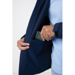 Casaco softshell de homem casual fit 300 g/m2 Iqoniq cor azul-marinho