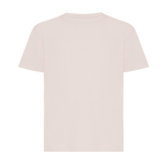 T-shirt de criança algodão reciclado casual fit 160 g/m2 Iqoniq cor cor-de-rosa claro