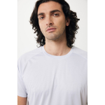 T-shirt técnica poliéster reciclado casual fit 150 g/m2 Iqoniq cor cinzento-claro