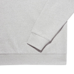Camisola unissex de algodão reciclado slim fit 280 g/m2 Iqoniq cor cinzento-claro mesclado terceira vista