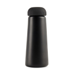 Garrafa térmica de aço inoxidável reciclado em forma cónica 450ml cor preto