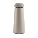 Garrafa térmica de aço inoxidável reciclado em forma cónica 450ml cor cinzento