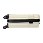 Trolley de cabine de 20'' com rodas giratórias e capacidade de 40L terceira vista frontal