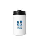 Copo térmico de aço inoxidável reciclado com tampa giratória 250ml vista principal