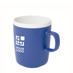 Caneca de cerâmica, acabamento exterior mate e interior branco 310ml vista principal