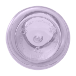 Garrafa transparente de plástico reciclado com mosquetão 400ml segunda vista