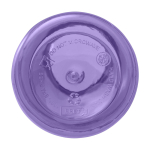 Garrafa transparente de plástico reciclado com mosquetão 400ml segunda vista