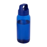 Garrafa de plástico reciclado para escritório com alça larga 500ml cor azul