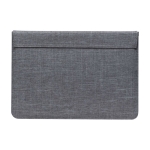 Capa para PC Herschel Spokane™ de poliéster reciclado 15-16'' cor cinzento mesclado segunda vista traseira