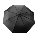 Guarda-chuva automático e dobrável de 8 painéis com punho de bambu Ø97 cor preto primeira vista