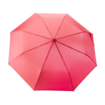 Guarda-chuva automático e dobrável de 8 painéis com punho de bambu Ø97 cor vermelho primeira vista