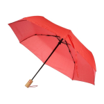 Guarda-chuva automático e dobrável de 8 painéis com punho de bambu Ø97 primeira vista