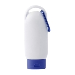Creme solar FPS 30 com mosquetão e tampa correspondente 60ml cor azul ultramarino segunda vista