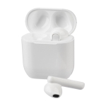 Auriculares apresentados em estojo a condizer com carregador USB-C sétima vista