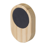 Suporte de telefone personalizado de carro de bambu magnético Carpool cor castanho segunda vista