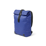 Mochila impermeável em algodão reciclado para portátil de 17'' 23L cor azul