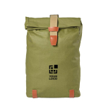 Mochila impermeável em algodão reciclado para portátil de 17'' 23L vista principal