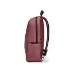 Mochila de nylon reciclado com zíperes impermeáveis 22L 15,6” cor bordeaux quarta vista 