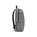Mochila de nylon reciclado com zíperes impermeáveis 22L 15,6” cor cinzento-claro terceira vista 