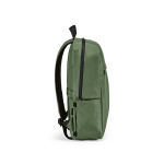 Mochila de nylon reciclado com zíperes impermeáveis 22L 15,6” cor verde militar terceira vista 