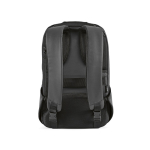 Mochila de RPET com fechadura numérica e tecidos antifuro 20L 15,6” cor preto vista traseira 