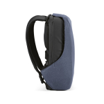 Mochila de RPET com fechadura numérica e tecidos antifuro 20L 15,6” cor azul quarta vista 