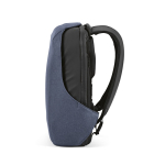 Mochila de RPET com fechadura numérica e tecidos antifuro 20L 15,6” cor azul quinta vista 
