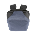 Mochila de RPET com fechadura numérica e tecidos antifuro 20L 15,6” cor azul sexta vista 