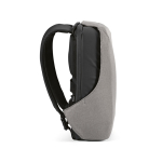 Mochila de RPET com fechadura numérica e tecidos antifuro 20L 15,6” cor cinzento-claro quarta vista 