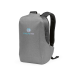 Mochila de RPET com fechadura numérica e tecidos antifuro 20L 15,6” cor cinzento-claro
