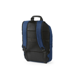 Mochila de 300D RPET com compartimento frontal com zíper 18L 15,6” cor azul segunda vista