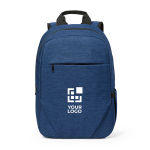 Mochila de 300D RPET com compartimento frontal com zíper 18L 15,6” vista principal