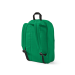 Mochila de RPET para portátil com acabamento ripstop 15,6'' cor verde segunda vista